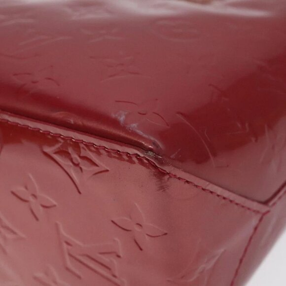 LOUIS VUITTON Monogram Vernis Reade PM Hand Bag Pomme D'amour M91990 Auth 118174 - Picture 11 of 16